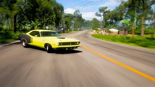 995 hp Plymouth Cuda 426 Hemi 1971 - Forza Horizon 5 - Gameplay (UHD) [4K60FPS]