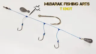 Super easy way to T-knot | 3 hooks | Must try