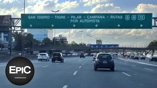 Autopista Panamericana - Buenos Aires, Argentina (HD)
