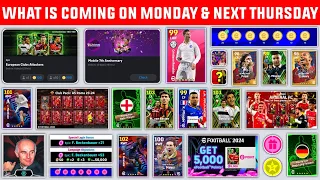 What Is Coming On Tomorrow & Next Thursday In eFootball 2024 | 7th Anniversary Campaign & Free Coins