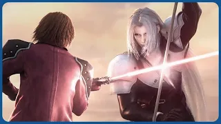 Sephiroth vs Genesis vs Angeal cutscene - Crisis Core Final Fantasy 7 Reunion