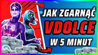 JAK ZGARNĄĆ VDOLCE W 5 MINUT? 💰 AKTUALNE - DZIAŁA 2023 ✅ FORTNITE POLSKA🔥