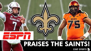 ESPN PRAISES New Orleans Saints 2024 NFL Draft Class! Saints News & Rumors