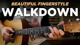 Walking it down, fingerstyle (key of C) • Lesson #264