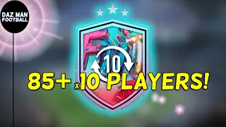 Opening The 85+ x10 Players Packs For TEN FUT Birthday Swap Tokens - Fifa 23 - Fifa Ultimate Team