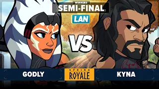 Godly vs Kyna - Winners Semi-Final - Spring Royale 2024 - LAN 1v1