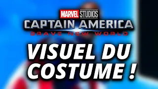 NOUVEAU VISUEL du COSTUME dans CAPTAIN AMERICA 4 !