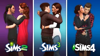 Свидания в The Sims / Сравнение 3 частей