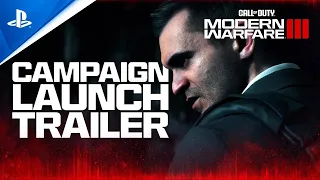 Call of Duty: Modern Warfare III | Campaign Trailer | PS5, PS4