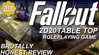 Brutally Honest Review "Fallout  A Post Nuclear RPG" #Modiphius #Fallout  #fo4 #tabletopgaming #2d20
