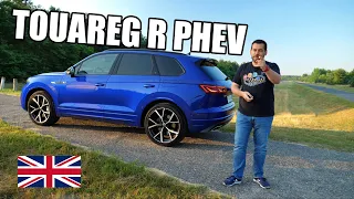 Volkswagen Touareg R Hybrid - Base Cayenne, Cheap Q7? (ENG) - Test Drive and Review
