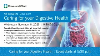 Ask the Experts | Caring for Your Digestive Health