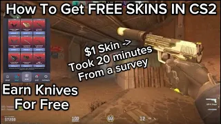 How To Get FREE SKINS IN CSGO2 in 2024 (SKINAPE) FREE SKINS, FREE KNIFE, FREE AGENT, FREE CASES