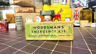 MEGA RARE... The 1967 Woodsman's Vintage Survival Kit