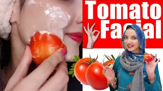 Eid Tomato 🍅 Facial 100% Results Easy Step for Skin Brightening