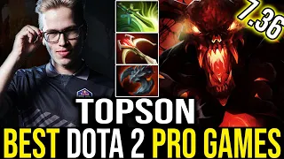 Topson - Shadow Fiend 7.36 Gameplay | Chronicles of Best Dota 2 Pro Gameplays