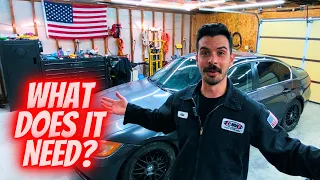 Restoring A FREE Twin Turbo BMW! - The Inspection