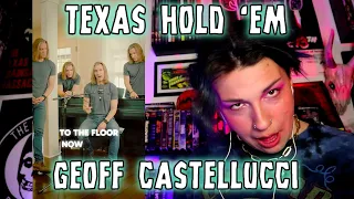 REACTION | GEOFF CASTELLUCCI "TEXAS HOLD 'EM" (SHORT)