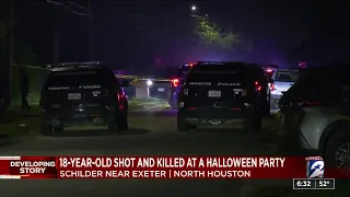 1 dead, 3 injured after shots were fired at Halloween-themed house party in north Houston