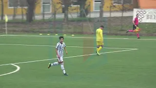 Il gol di Gabriele Finocchiaro in Modena-Juventus, 15ª giornata del Campionato U17