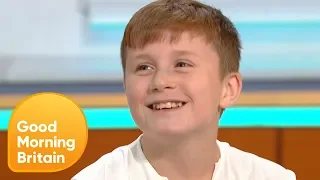 Boy Broke His Nose Chasing Mo Salah for a Picture | Good Morning Britain