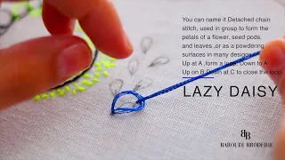 101  HAND EMBROIDERY STITCHES FOR BEGINNERS !!-