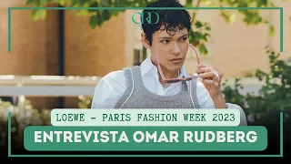 Entrevista Omar Rudberg | Loewe na Paris Fashion Week [Legenda PT-BR] [Subs en Español]