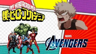 MHA react to MCU