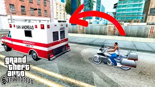 Never Follow The Ambulance in GTA San Andreas! (Hidden Secret Place)