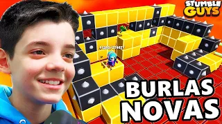 FIZ NOVAS BURLAS no BLOCK DASH INFERNAL & GANHEI NOVAS SKINS NO STUMBLE GUYS - Piero Start Games