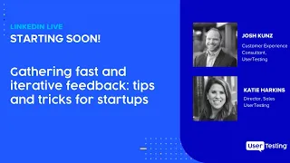 Gathering fast and iterative feedback  tips and tricks for startups