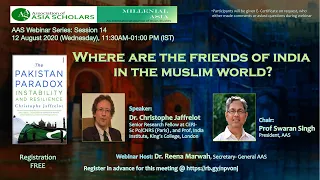 AAS Webinar Series: Session 14 by Prof. Christophe Jaffrelot