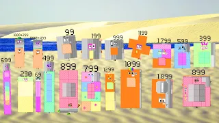 Numberblocks Band Retro But More 99 enders