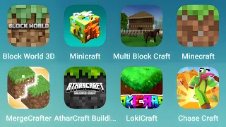 Block World 3D, Minicraft, Multi Block Craft, Minecraft, Merge Crafter, AtharCraft, LokiCraft