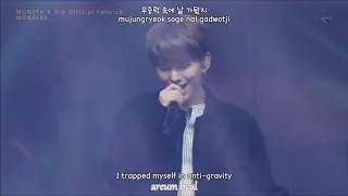 MONSTA X - GRAVITY [Han + Rom + Engsub] Lyrics