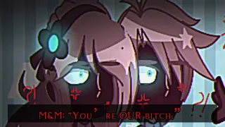 I’m your bitch meme || Reverse Falls angst || My AU || Warnings in desc