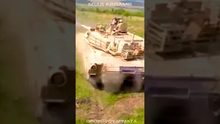 Находу как в игре Армата [Американские танки Abrams]