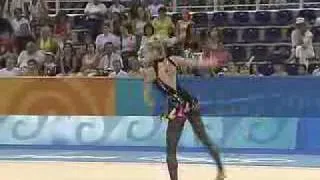 Katerina Pisetsky Olympic Games Athens 2004 Rhythmic Gymnastic Ball