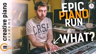 Piano Run - Simple Trick To LOOK AND SOUND Impressive | In 60 Seconds