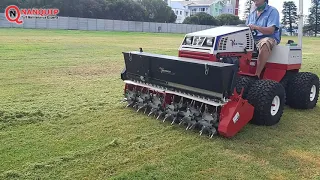 Ventrac Aeration!