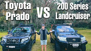 200 Series land cruiser VS Toyota Prado | What’s better ? | Why we upgraded! #toyotalandcruiser #4x4