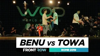 Benu vs. Towa | All Styles Final Battle | | World of Dance Rome Qualifier 2019 | #WODIT19