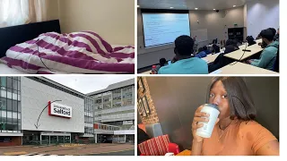 First Day as an MSc International student in UK 🥳 |University of Salford |Study Abroad VLOG 1