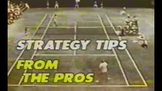 Strategy Tips from the Pros (Jack Kramer tennis lessons)