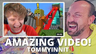 PURE CHAOS! TommyInnit Escaping Minecraft's Funniest YouTuber Prison... (FIRST REACTION!) w/ Tubbo