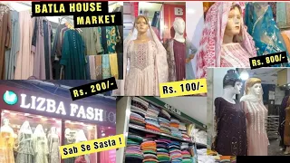 Batla House Market Delhi 2023/Batla House Eid Latest Collection/Batla House, Okhla Budget Shopping