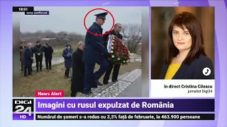 Imagini cu spionul rus expulzat din România, postate pe internet - Digi24