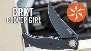 CRKT Clever Girl Tactical EDC Folding Knife Available at KnifeCenter.com