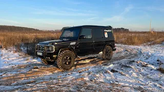 Гелик G 500 🔥мерседес Гелентваген ему дороги не нужны🔥 #offroad #mercedes #gelendwagen