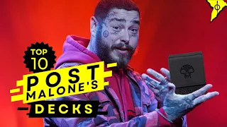 Post Malone's Top 10 Decks in Magic the Gathering | MTG Commander